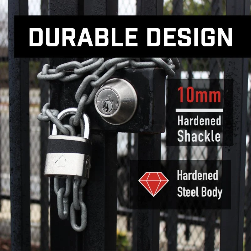 Blackstone 10mm Alarm Padlock – 130dB Smart Lock - Image 3