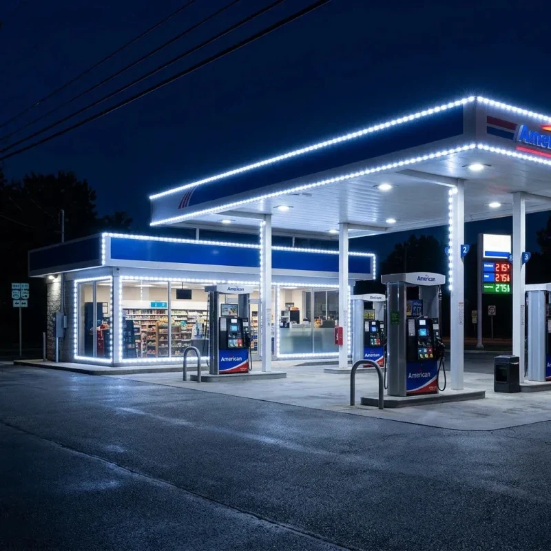 Crystal Vision Storefront LED Light – 2x25ft Modules Only (No Power Included) - Image 4