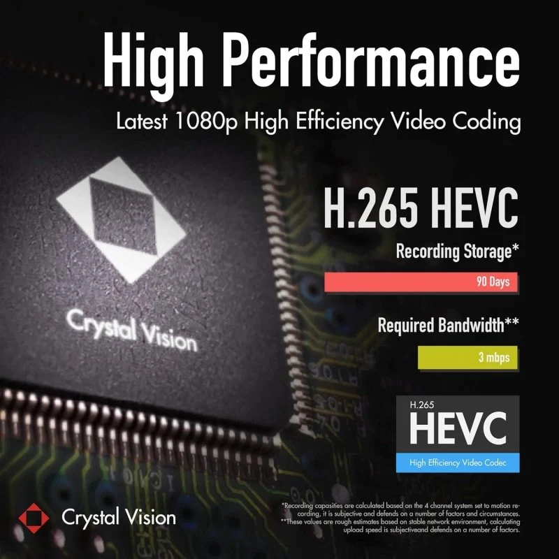 Crystal Vision 8CH NVR with Monitor (2TB) - New UI - Image 3