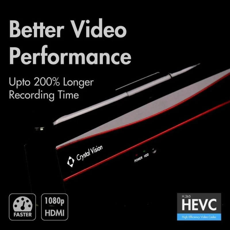 Crystal Vision 8CH NVR with Monitor (2TB) - New UI - Image 6