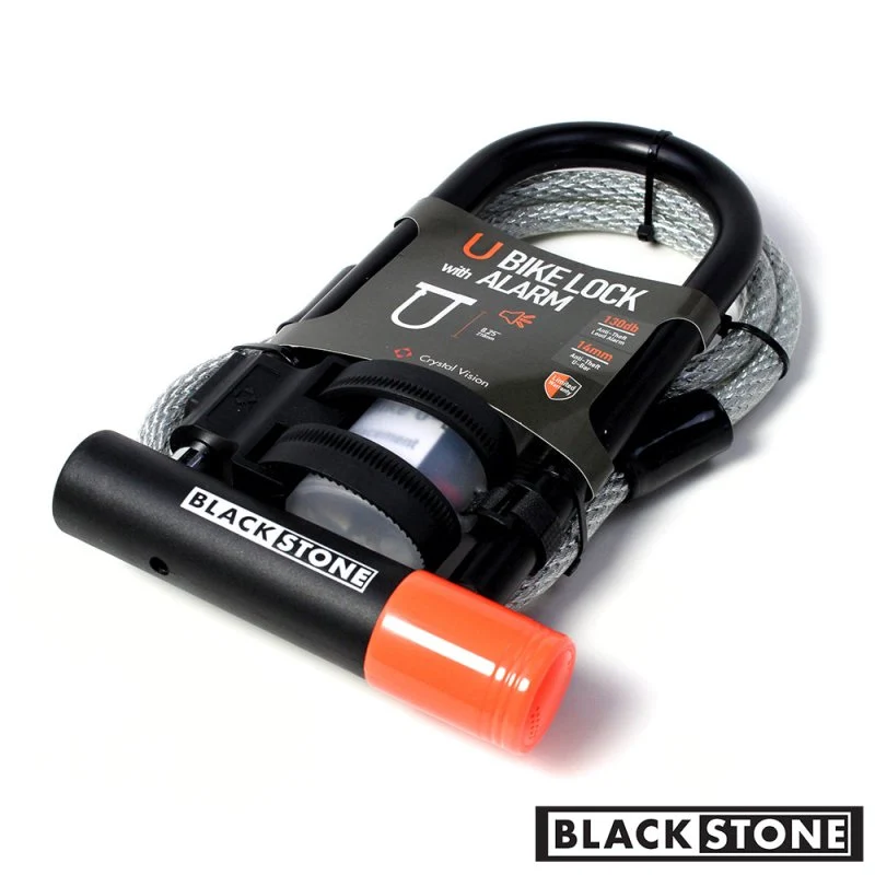 Blackstone 14mm Alarm U-Lock & 52" Cable Bundle - Image 8