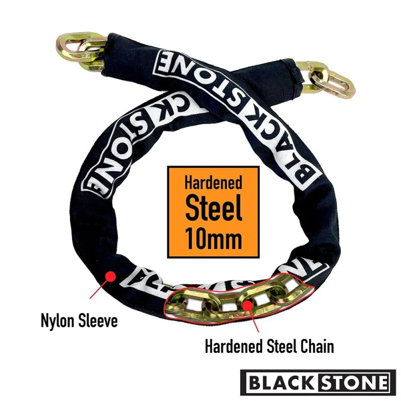 Blackstone 14mm U Bike Lock & 10mm Hexagonal Chain - Image 3