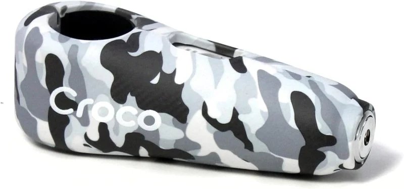 Blackstone Grip Handlebar Lock – 120dB Alarm (Camo White) - Image 3