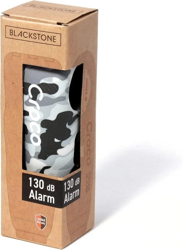 Blackstone Grip Handlebar Lock – 120dB Alarm (Camo White) - Image 4