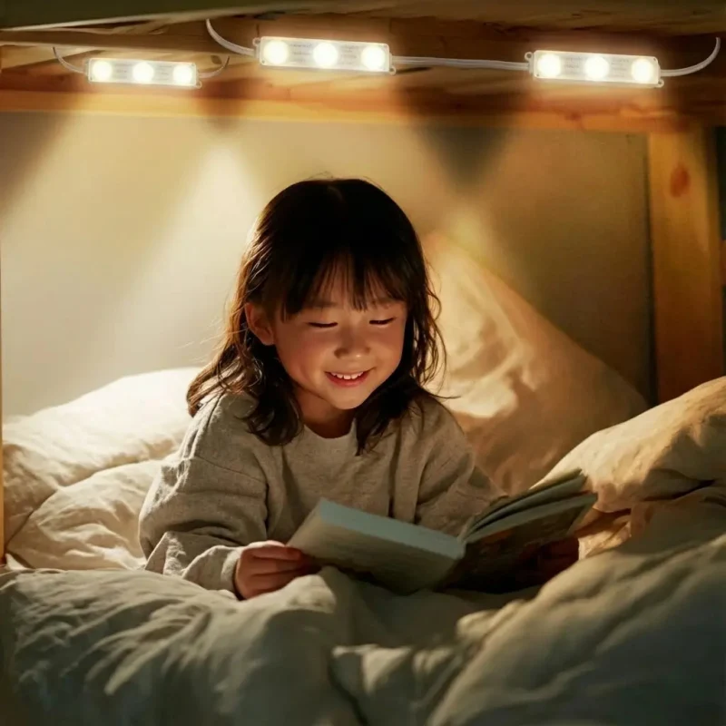 Crystal Vision Bunk Bed Desk LED Light Kit – 12.5ft Warm White - Image 3