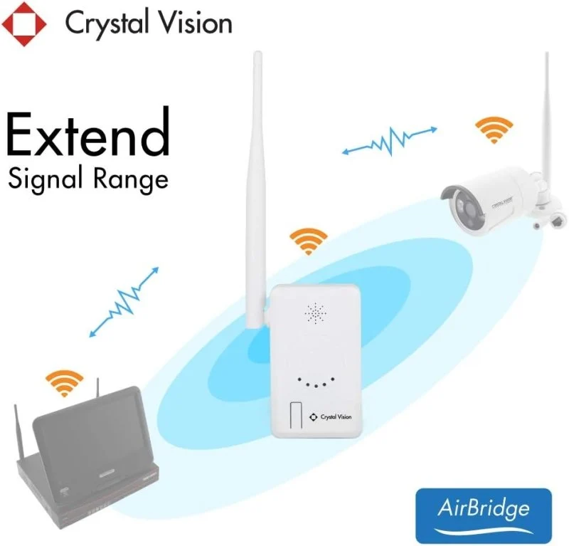 Crystal Vision 10CH WiFi6 NVR with 10.1" Monitor - 6 Cams - Image 9