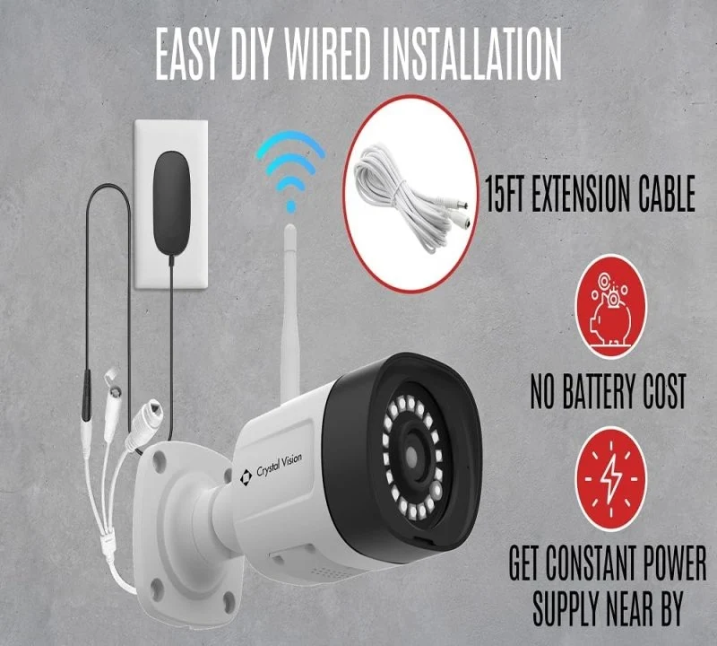 Crystal Vision 10CH WiFi6 NVR Kit - 4 Floodlight Cams, 1TB - Image 7