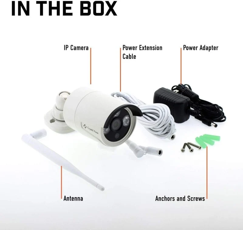 Crystal Vision 720P HD Wireless Bullet Camera (Button Reset) - Image 3