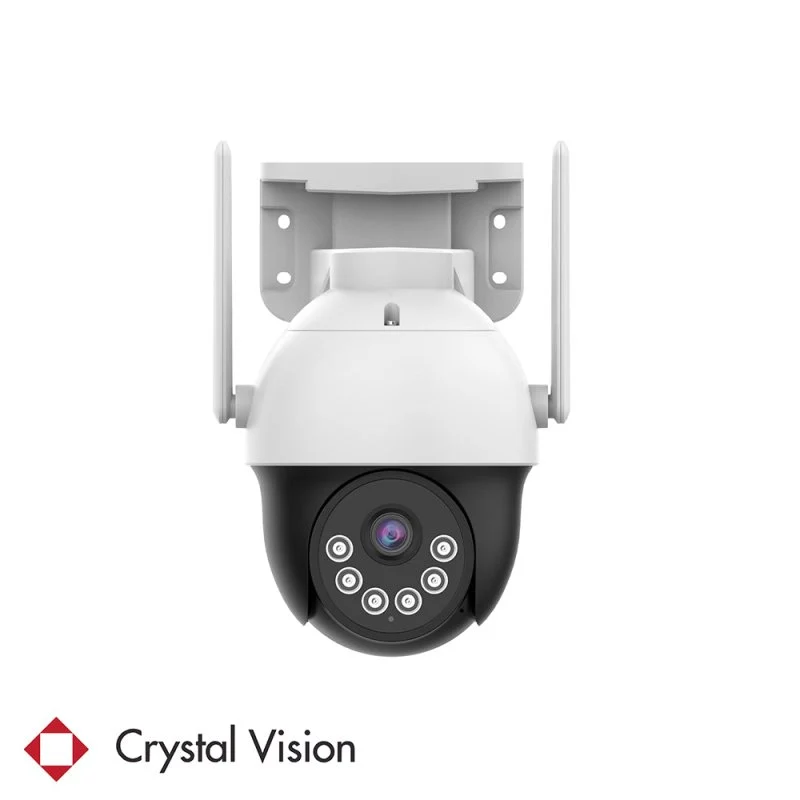 Crystal Vision 8CH NVR with 10.1" Monitor - 4 PT Floodlights - Image 8
