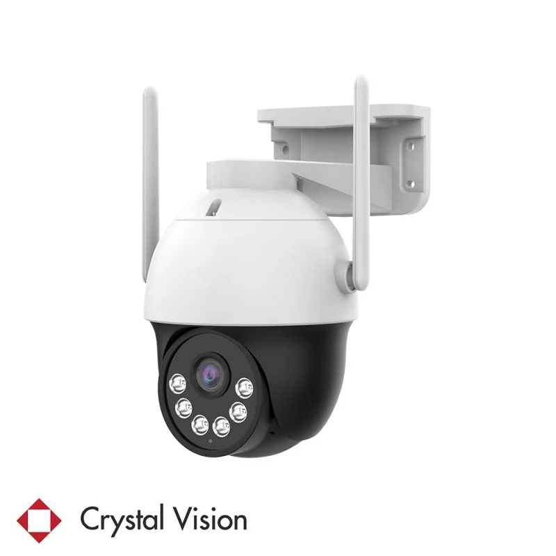 Crystal Vision Pan-Tilt Floodlight Camera - 3MP, WiFi6 - Image 8