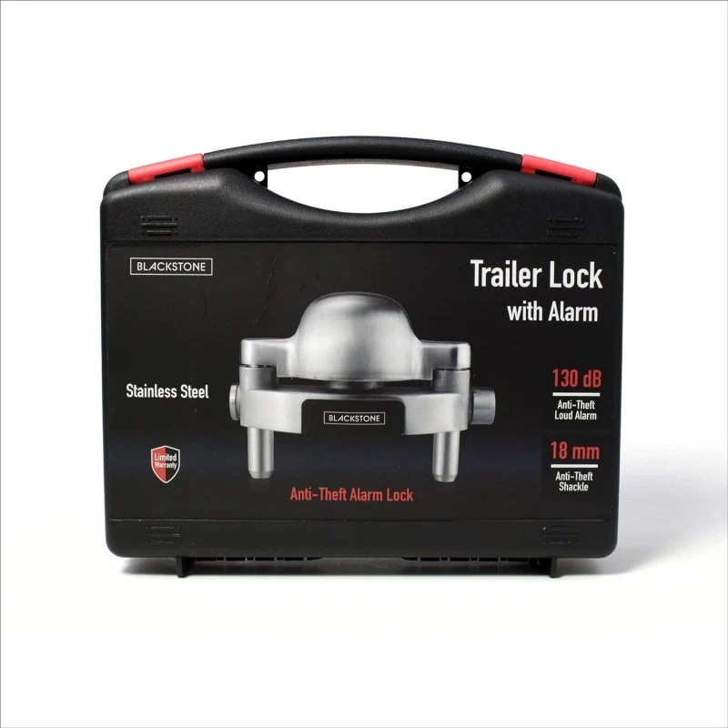 Blackstone Stainless Steel Trailer Coupler Lock – 130dB Alarm - Image 8